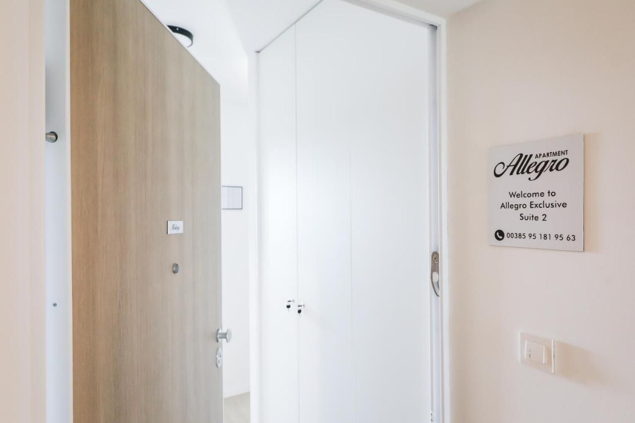 זאדאר Allegro Exclusive Suite 2 With Private Parking And Balcony מראה חיצוני תמונה